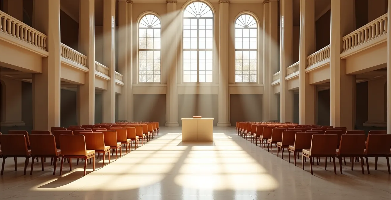 Le Palais de Chaillot à Paris lors de l'adoption de la Déclaration Universelle des Droits de l'Homme en 1948